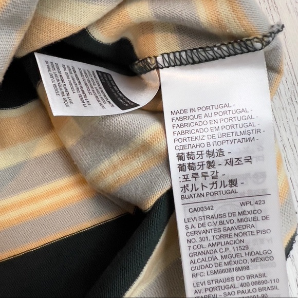 Levi's Vintage Clothing 1940's Split Hem Tee (Grey Haze) - Picture 10 of 16